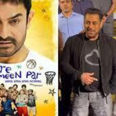 Salman Khan faces scare at Sitaare Zameen Par premiere, man tries to breach security. Watch