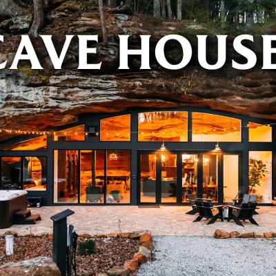 2024 World’s Most Unique Airbnb! Cave House Full Tour! (amazing interior)
