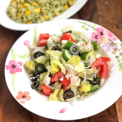 Classic Greek salad Recipe